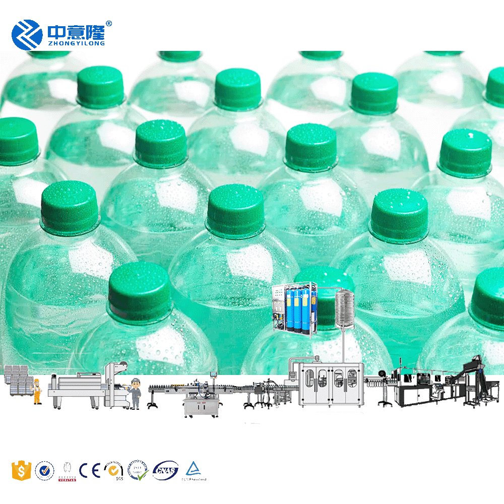 Full Automatic Factory Price Pure Mineral Water Filling Production Line for water factory