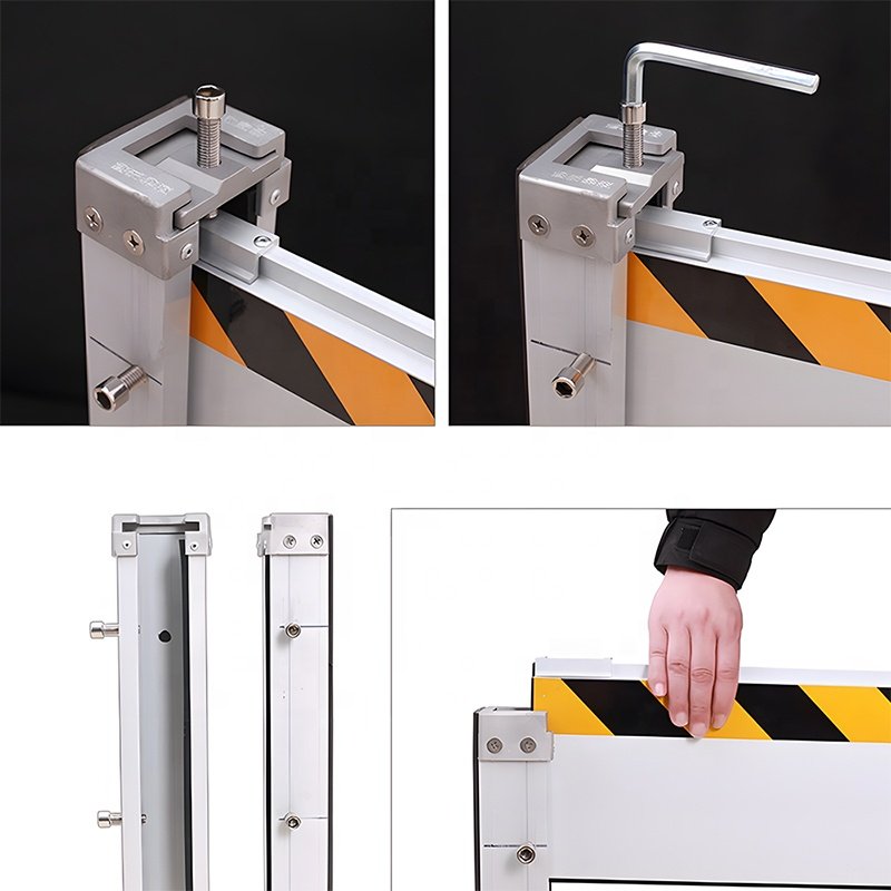 Emergency Safety Supplies Flood Water Barrier Control Flood Barrier Panel Wall Protection Baffle Aluminum Flood Barrier for Door