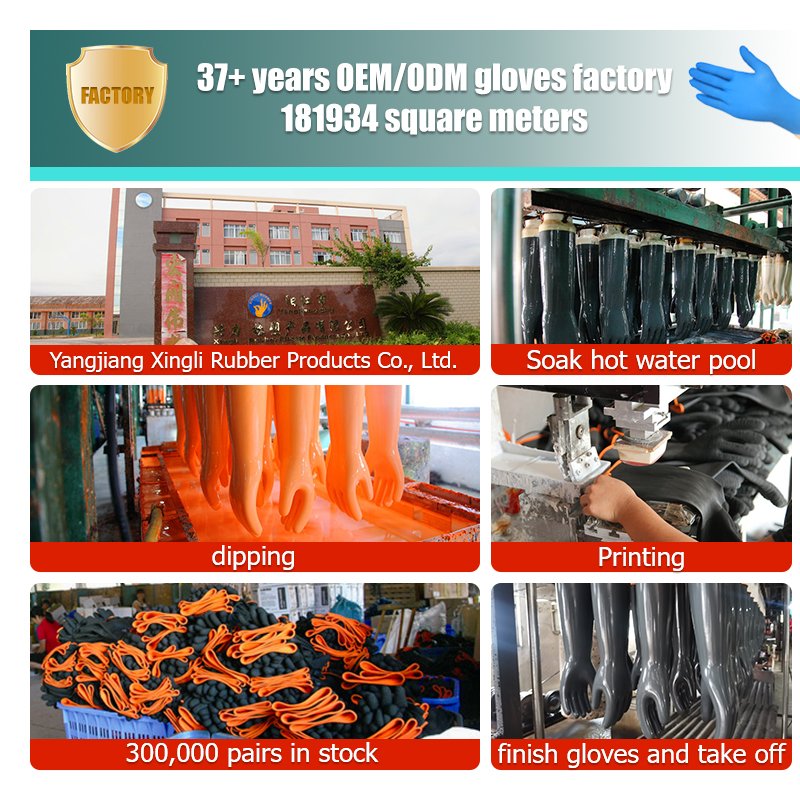 High Protection for Enhanced Safety and Comfort Household Disposable Nitrile Gloves