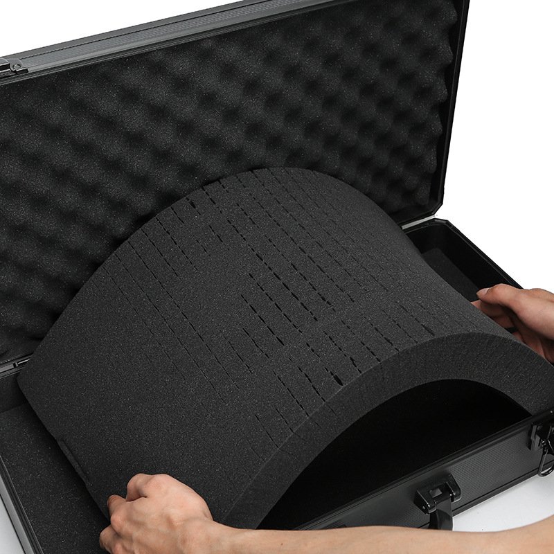 Customize Safety Protective Box Large Briefcase Small Aluminium Carry Case Locking Box with Foam