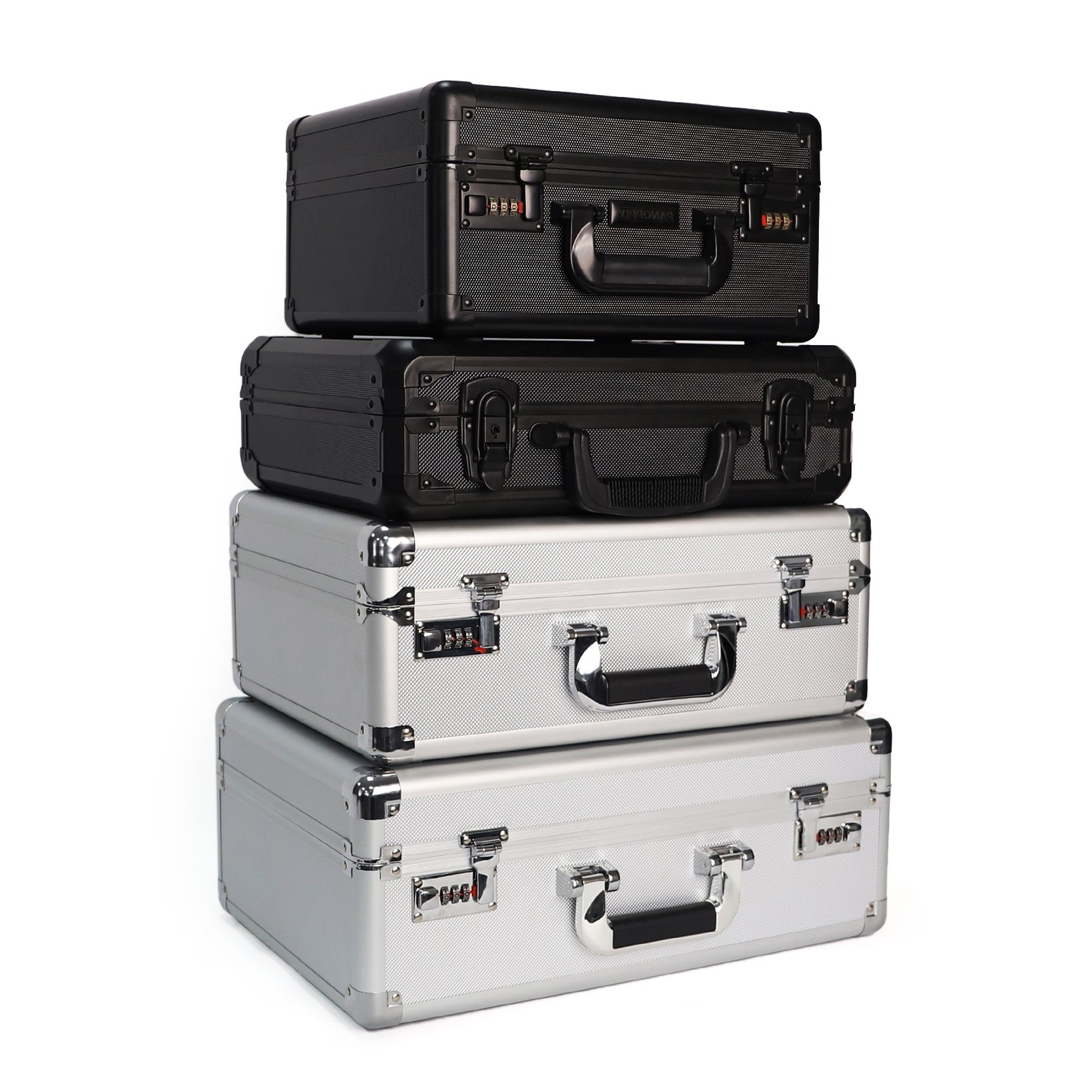 Customize Safety Protective Box Large Briefcase Small Aluminium Carry Case Locking Box with Foam