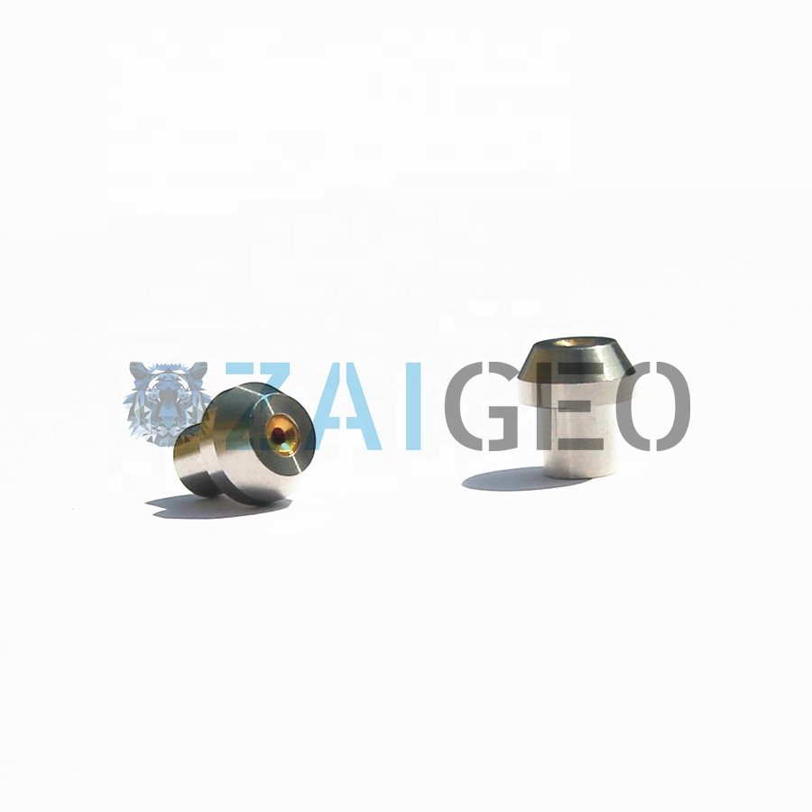 Waterjet Parts Waterjet Orifice Sapphire Ruby Orifice Water Jet Diamond Nozzle for Jet H2O ACCU Same Waterjet Cutting Machine