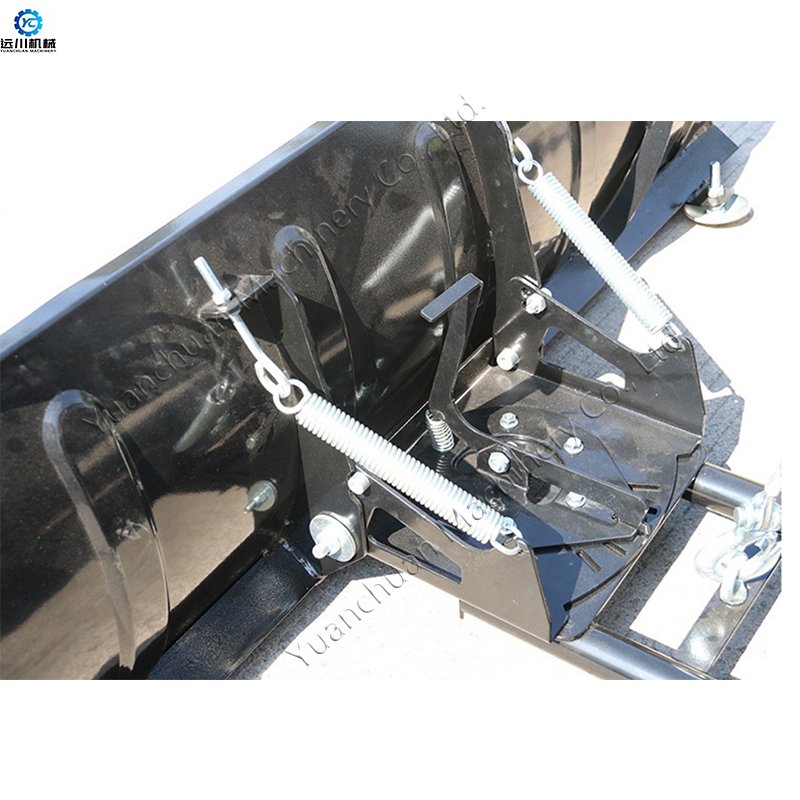 Driving ATV snow removal machine Snow car clearing machine snowboarding ATV