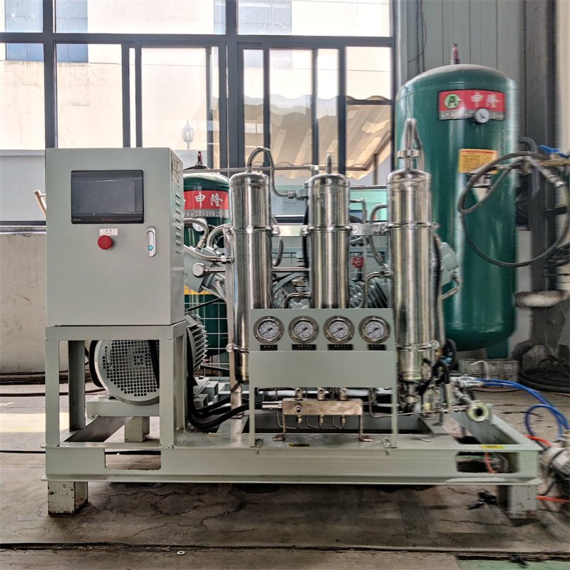 NUZHUO Explosion-Proof Grade Hydrogen Gas Compressor Booster High Safety Level H2 Compressor Booster