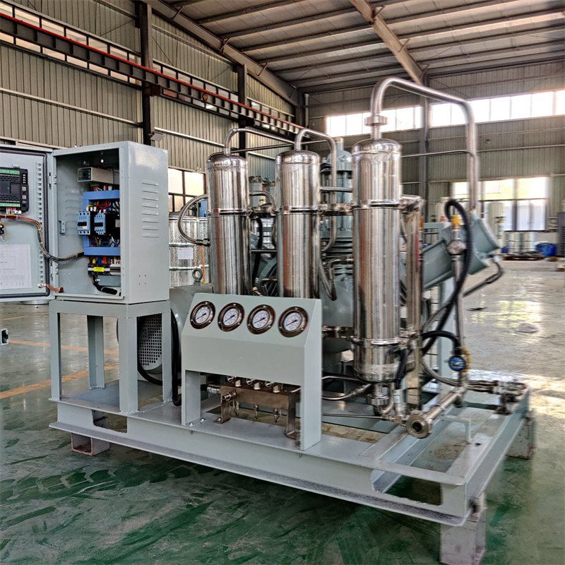 NUZHUO Explosion-Proof Grade Hydrogen Gas Compressor Booster High Safety Level H2 Compressor Booster