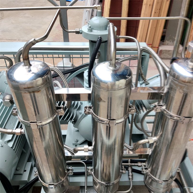 NUZHUO Explosion-Proof Grade Hydrogen Gas Compressor Booster High Safety Level H2 Compressor Booster