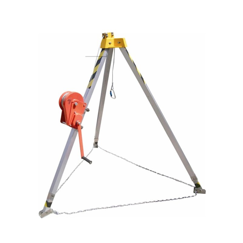 High Quality Fire Fighting Aluminum safety Rescue Tripod For Marine Life Saving