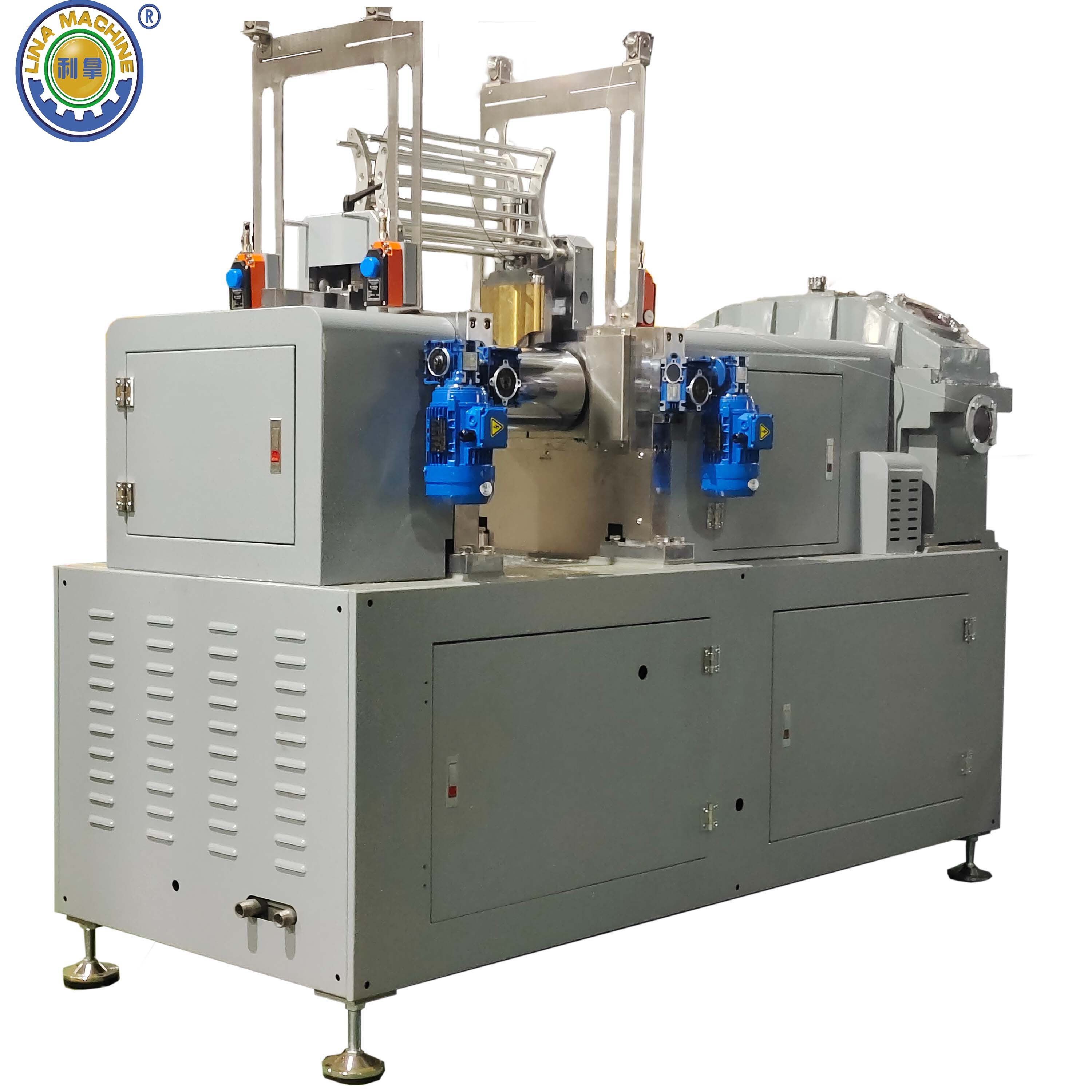 Xk-160 Laboratory Rubber and Plastic Two Roll Mill Machine with Wristband Sensing Safety Device