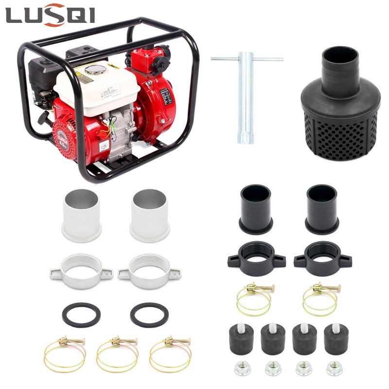 GX160 WP20/30 LSQ-168F 6.5 HP 4 stroke engine 2 inch high pressure gasoline water pump