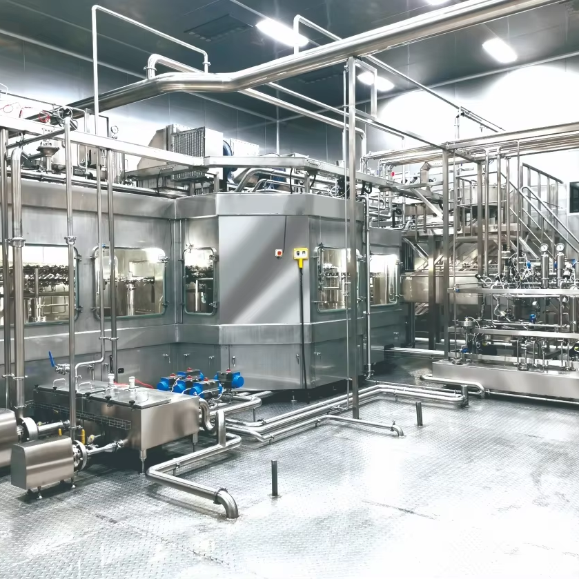 Automatic lotion milk Round bottle filling machine For Various Jar capping machine production Line