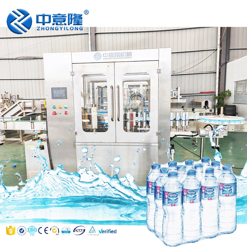 complete pet bottles full automatic pure mineral water filling machines 3 in 1 bottling machine production line plant provider