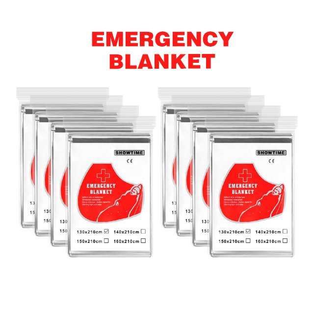 Emergency Rescue Safety Blanket Light Polyester Film Waterproof Warm Foil Water Safety Product