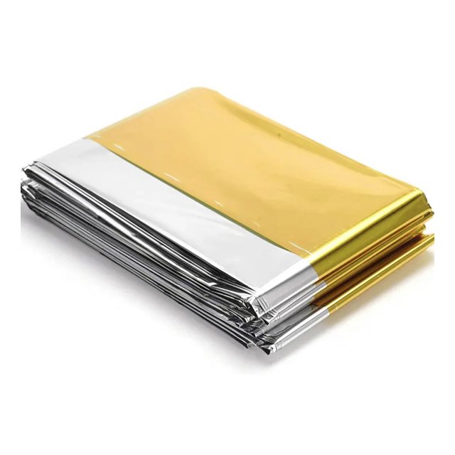 Emergency Rescue Safety Blanket Light Polyester Film Waterproof Warm Foil Water Safety Product