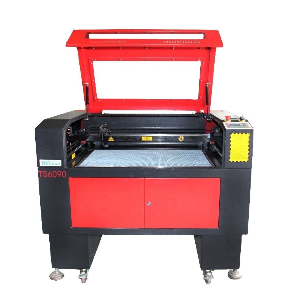 TS6090 CO2 Laser Engraver Cutter 600*900mm For Nonmetal Wood MDF Acrylic Leather