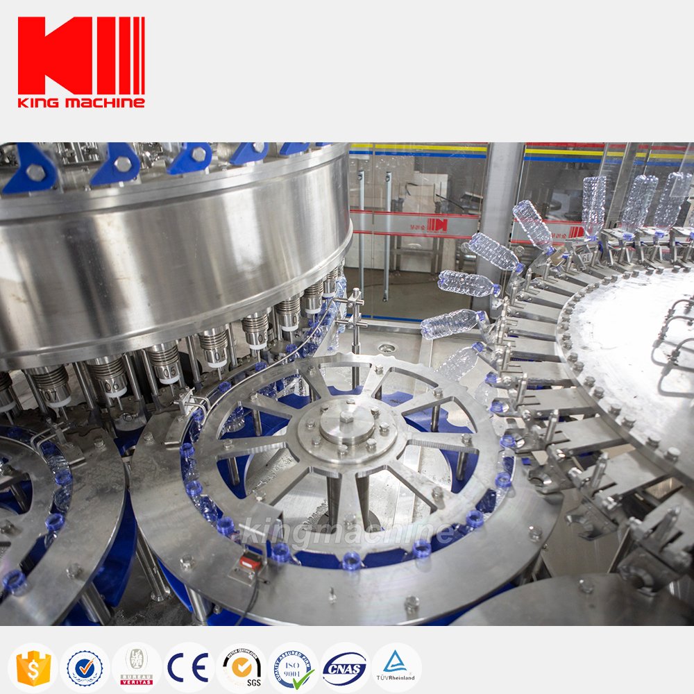 Complete Set Carbonated Drinks Filling Bottling Line High Performance Hot Selling Soda Water Production Packing Line