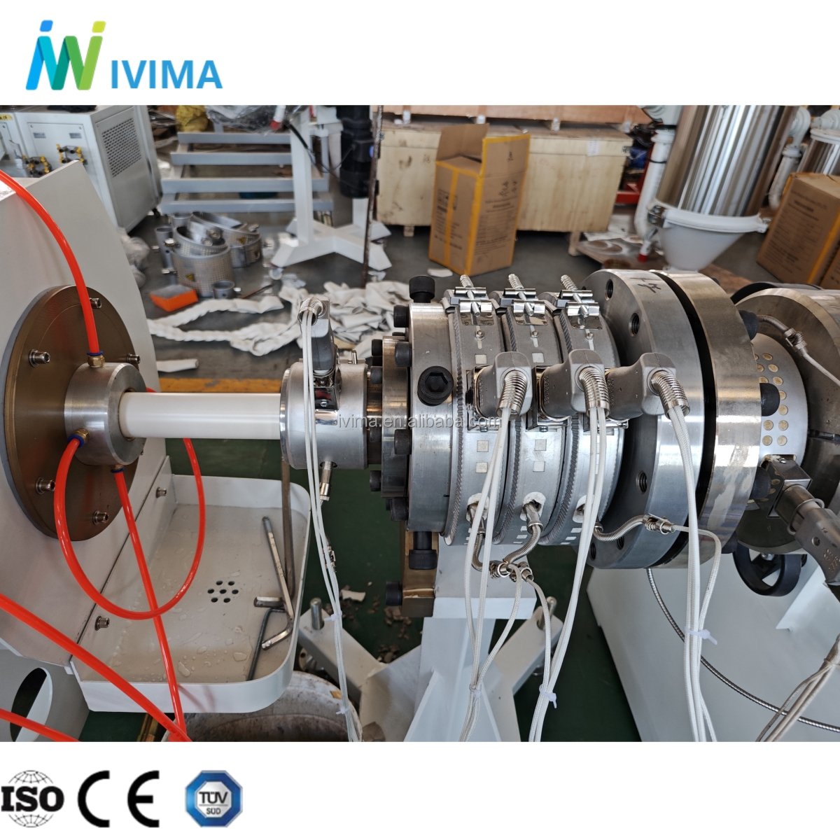 20-110mm PVC Pipe Double Screw Extruder/UPVC CPVC Pipe Making Machinery for PVC Water Tube Production