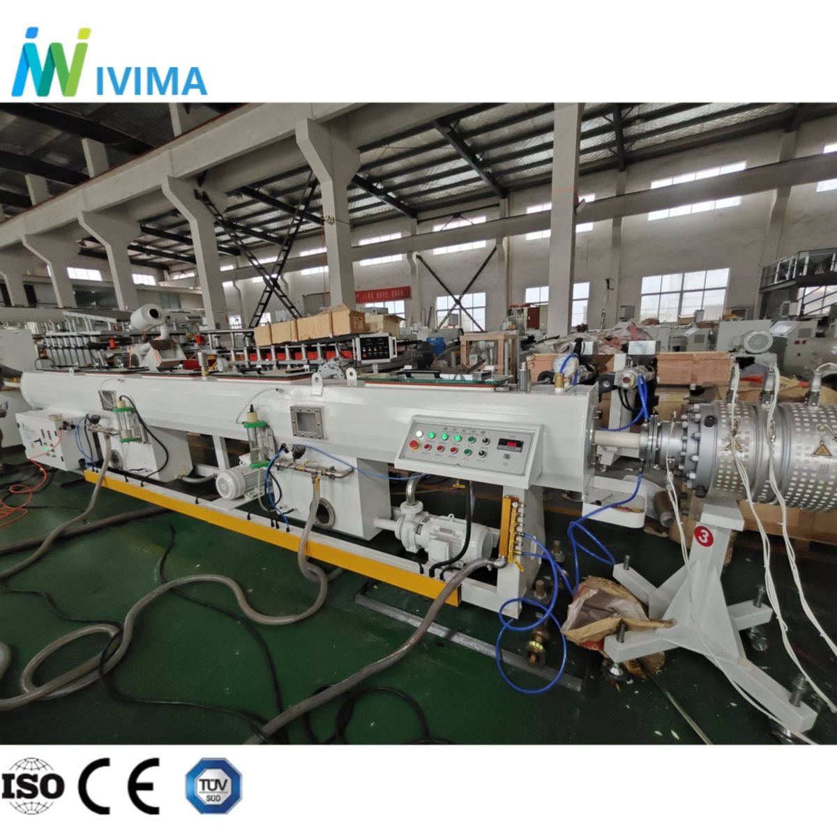 20-110mm PVC Pipe Double Screw Extruder/UPVC CPVC Pipe Making Machinery for PVC Water Tube Production