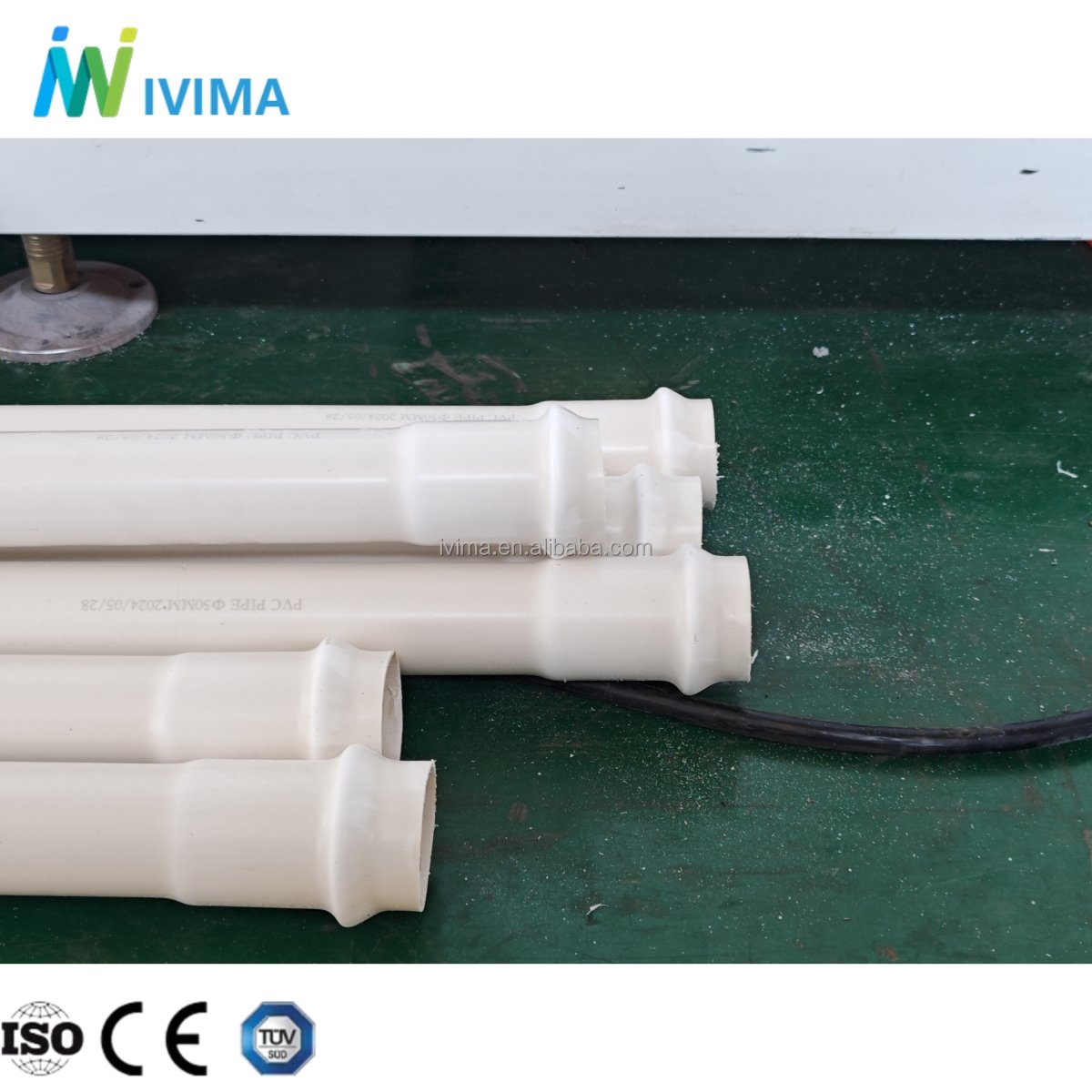 20-110mm PVC Pipe Double Screw Extruder/UPVC CPVC Pipe Making Machinery for PVC Water Tube Production