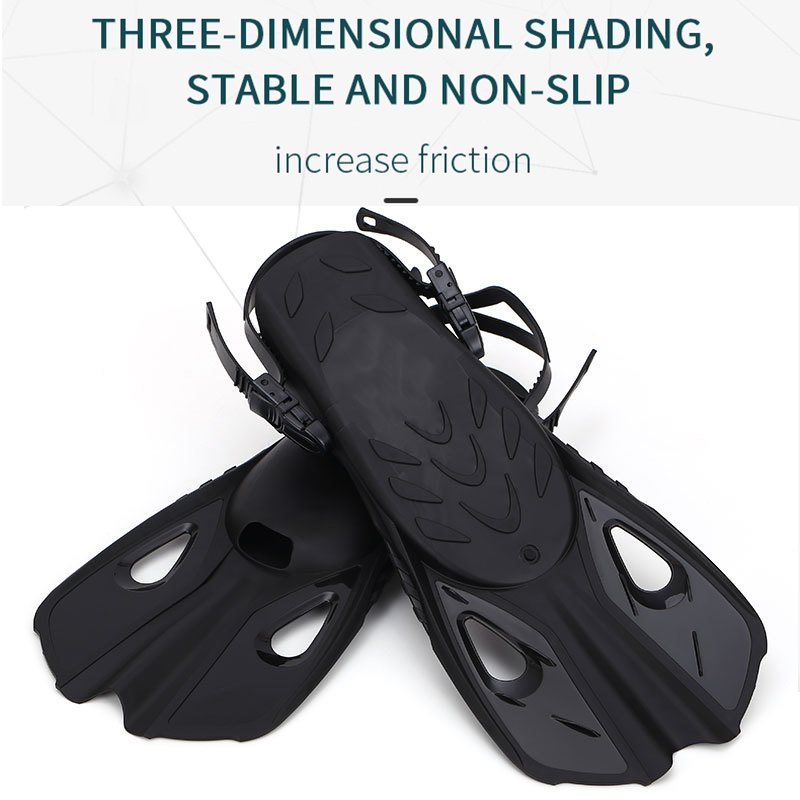 Custom New Free Diving Frog Flippers Professional Swimming Training Adjustable Fashionable Atmospheric Diving Equipment Fins