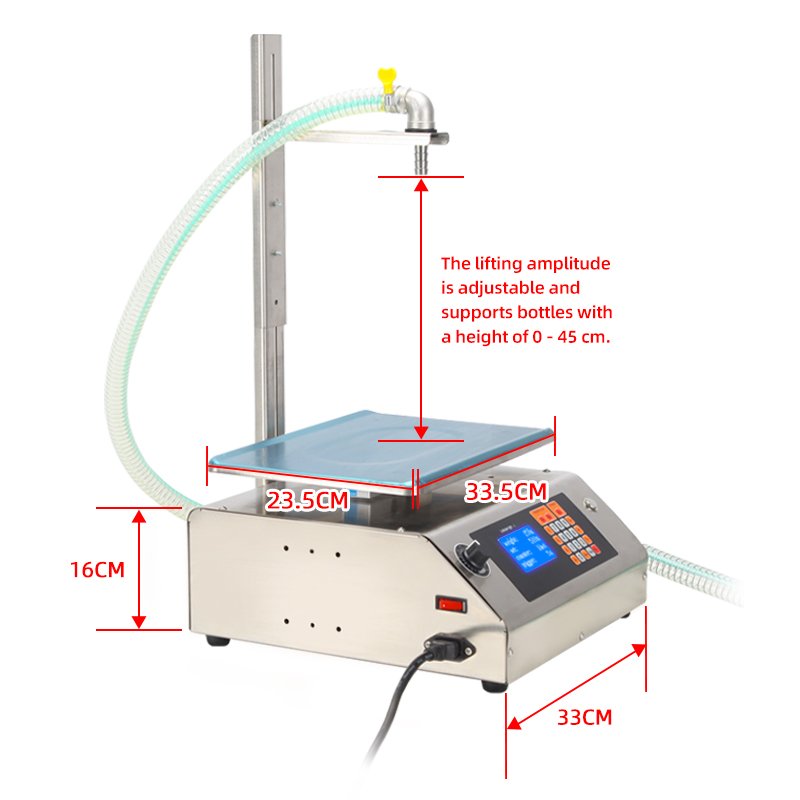 Small Laundry Detergent Filling Machine Manually Filling Machine Weigh Scale Filling Machine