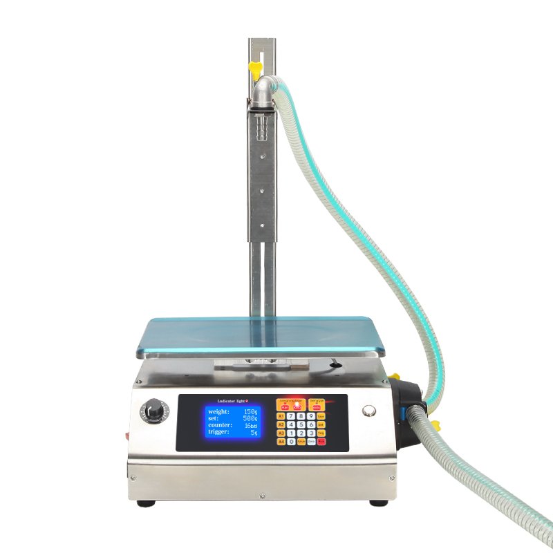 Small Laundry Detergent Filling Machine Manually Filling Machine Weigh Scale Filling Machine
