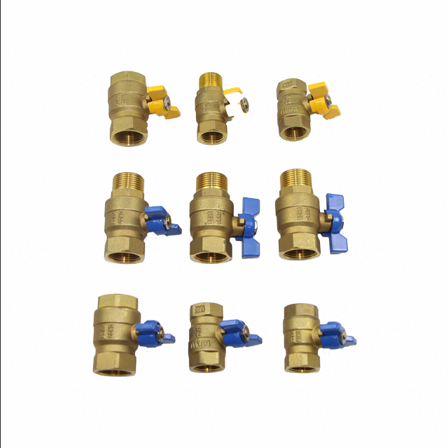 Jiangxi Province low moq new design custom home household other float Industry oil gas plumbing water brass copper ball valve