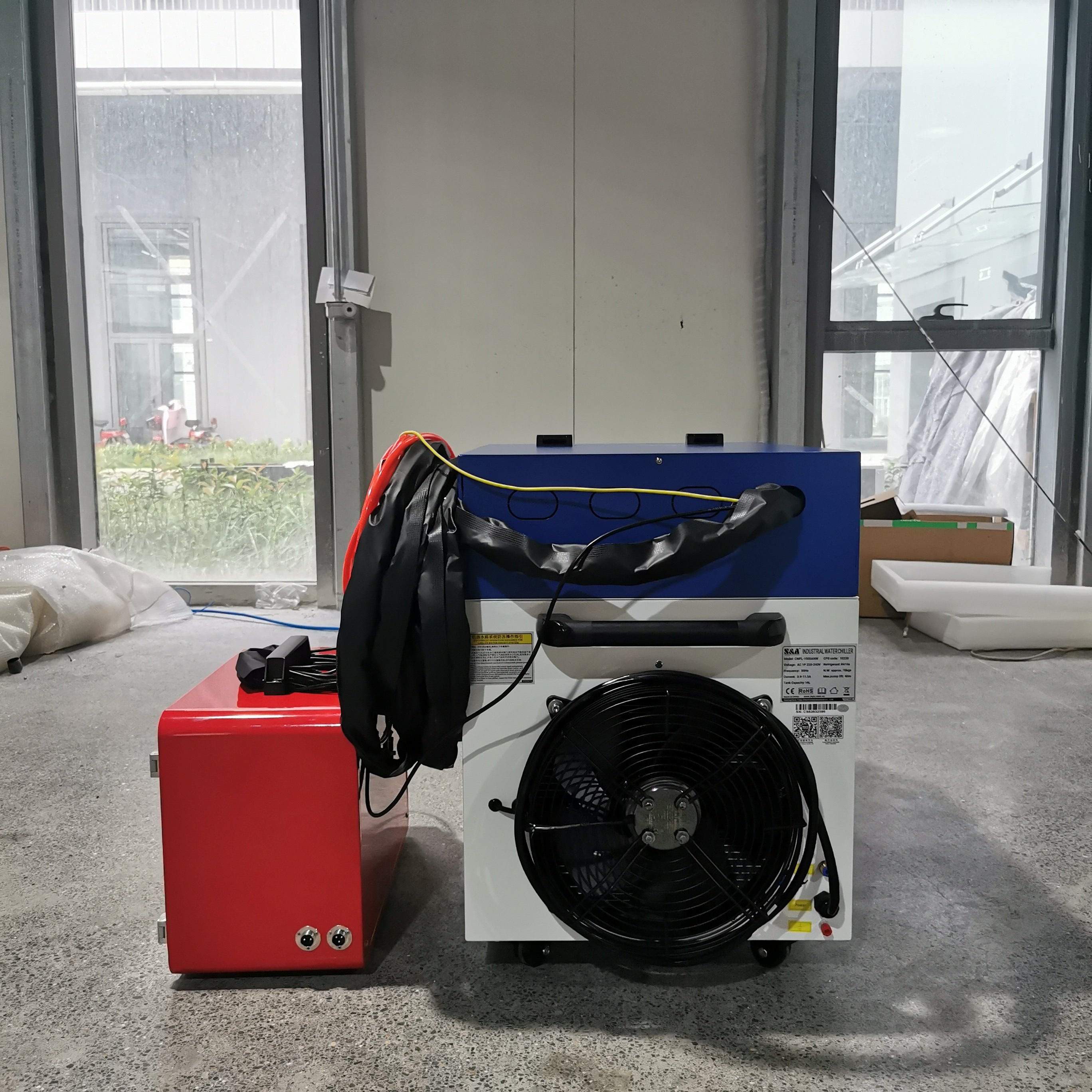 3-in-1 Handheld Fiber Laser Welder 1000w Laser Welding And Cutting Machine For Aluminum and Steel
