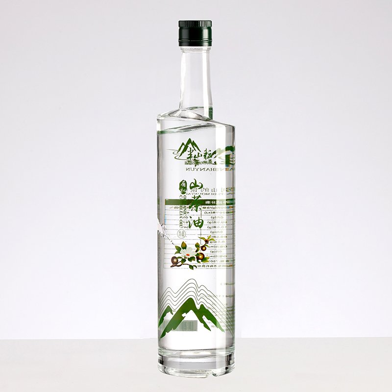 Food Grade 250Ml 500Ml 750Ml 1000Ml Square Dark Green Glass Bottle Olive Oil Bottle