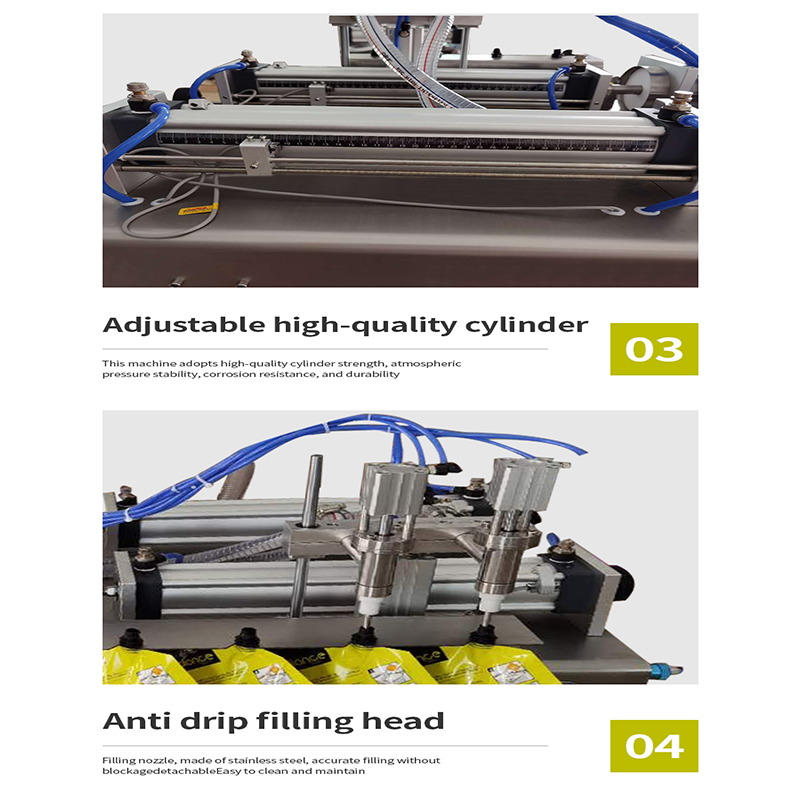2-pack bottled fruit pulp, fruit puree detergent, shampoo, hand sanitizer, automatic pneumatic piston paste filling machine