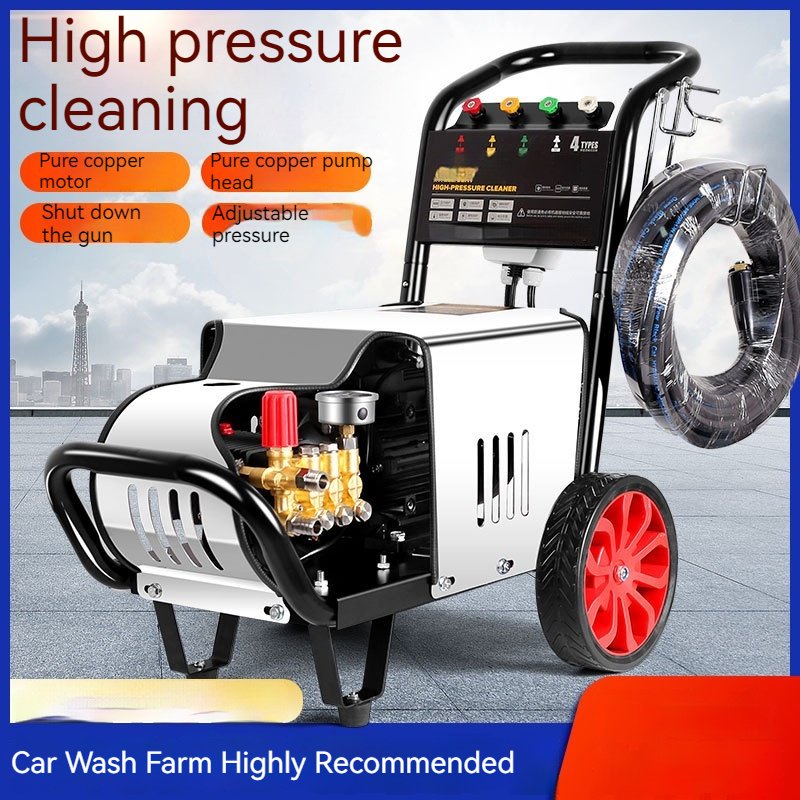 Professional High Pressure Washer Commercial 180Bar 220V 50HZ High Pressure Cleaner Electric Car Washer Power Washers Machine