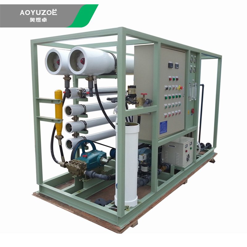 Food safety grade UPVC pipeline water plant reverse osmosis filtration system containerized industrial water purifier