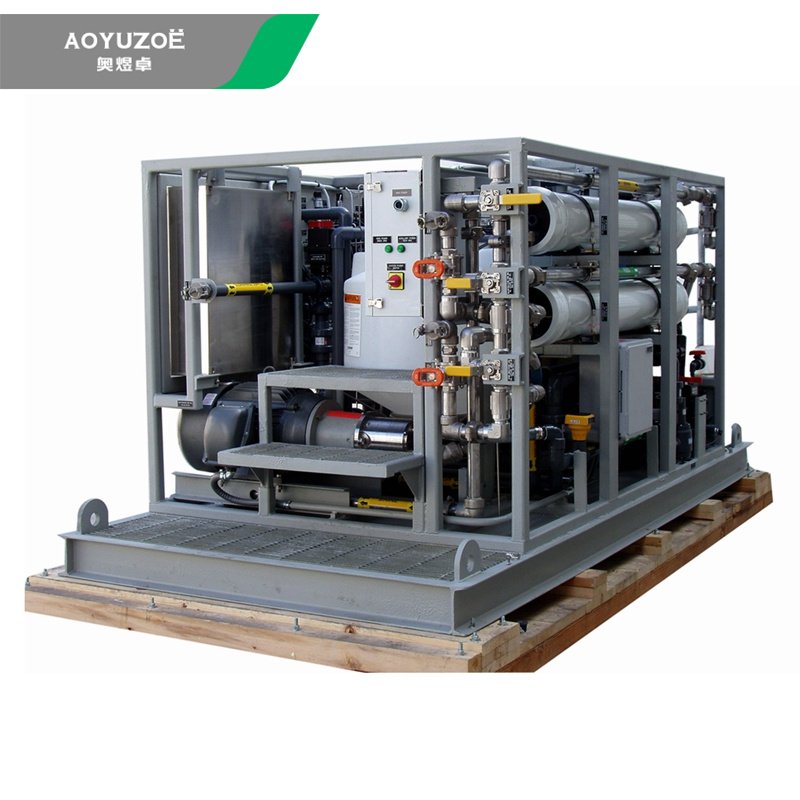 Food safety grade UPVC pipeline water plant reverse osmosis filtration system containerized industrial water purifier