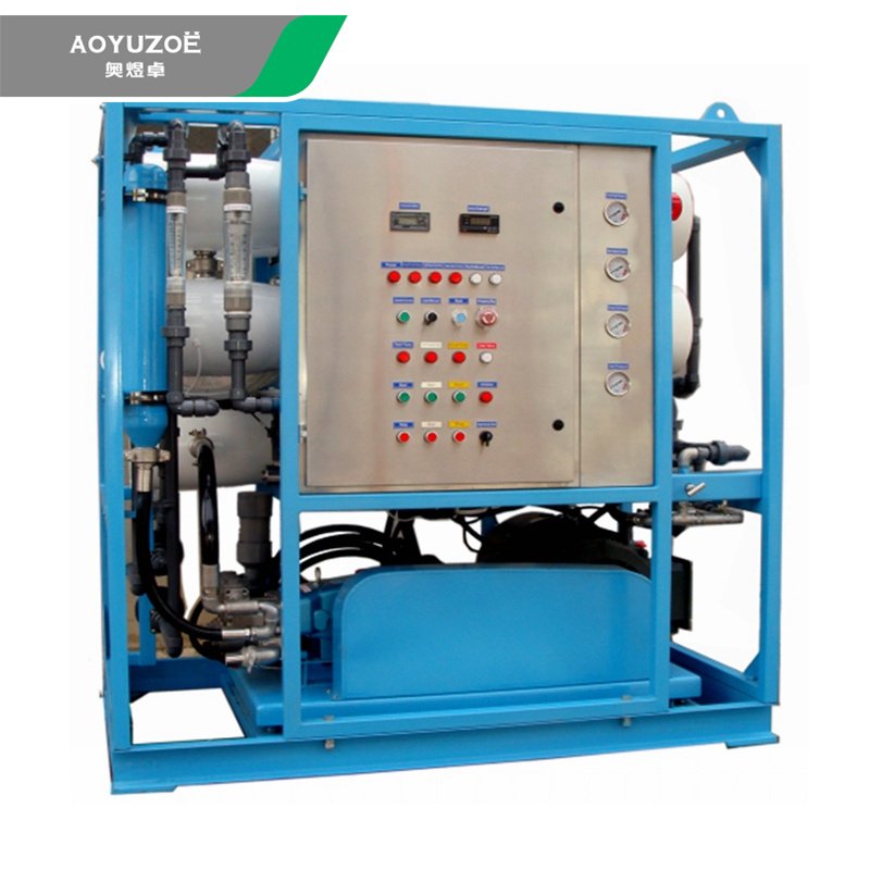 Food safety grade UPVC pipeline water plant reverse osmosis filtration system containerized industrial water purifier