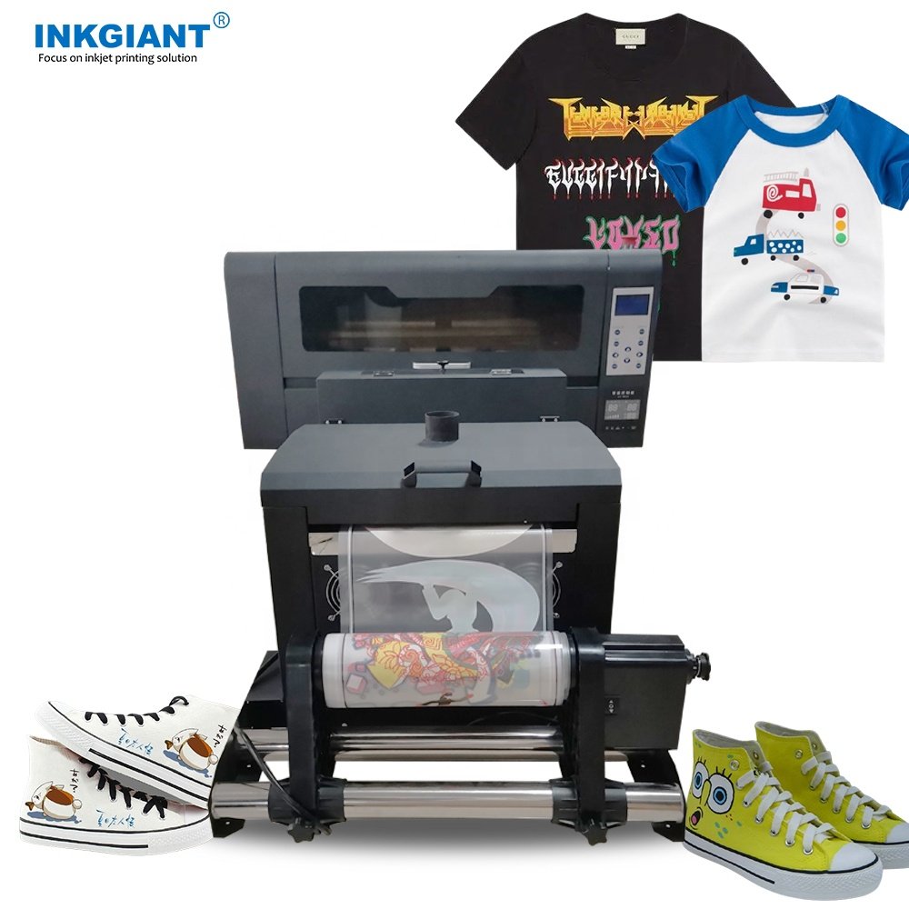 Small roll to roll low costs A3 inkjet printing machine T-shirt printers machine