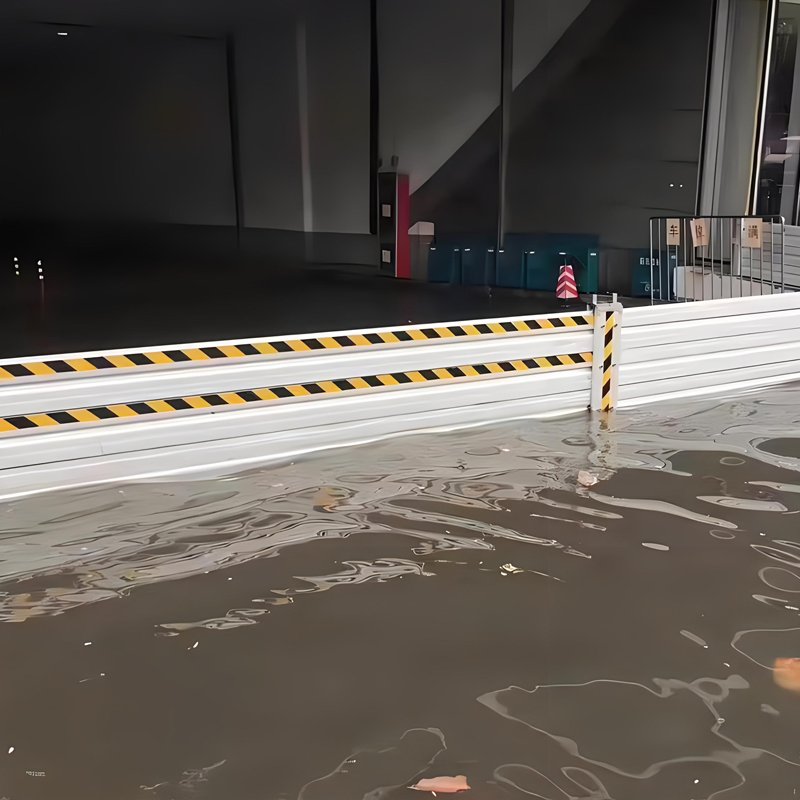 Aluminum Home Garage Door Anti Flood Barrier Control Board water Flood Defence Prevention Easy Install Quick Dam Flood Barriers