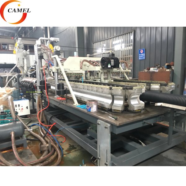 Single Wall Plastic Corrugated Pipe Extrusion Line Production Machine/double Wall Plastic Corrugated Pipe making machine