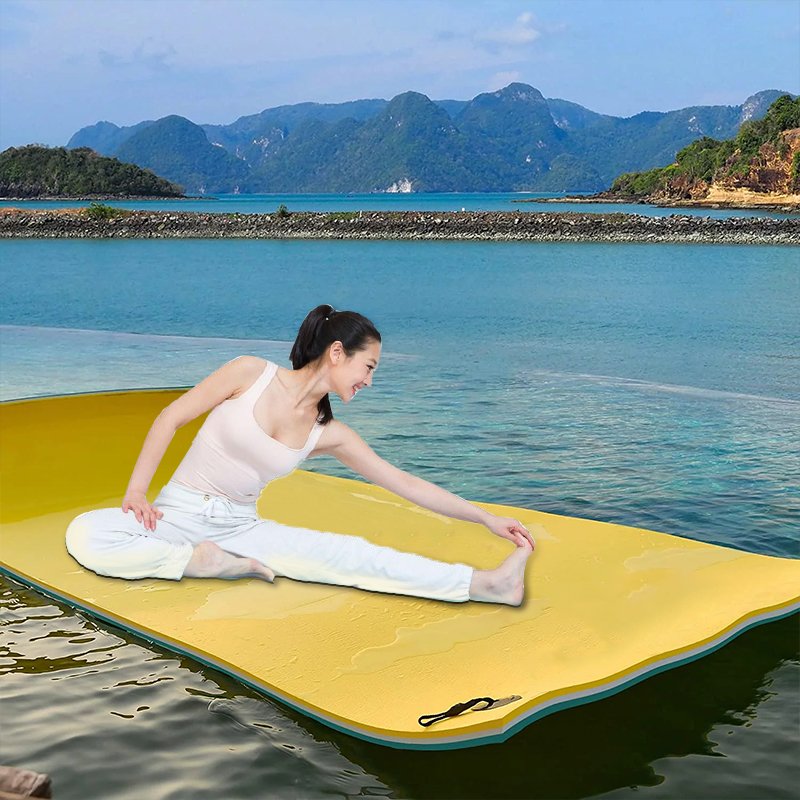 Huayi 3-layer Tear-resistant Xpe Foam Floating Water Mat