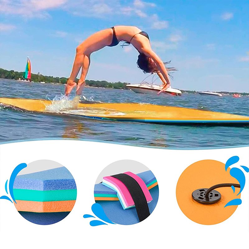 Huayi 3-layer Tear-resistant Xpe Foam Floating Water Mat