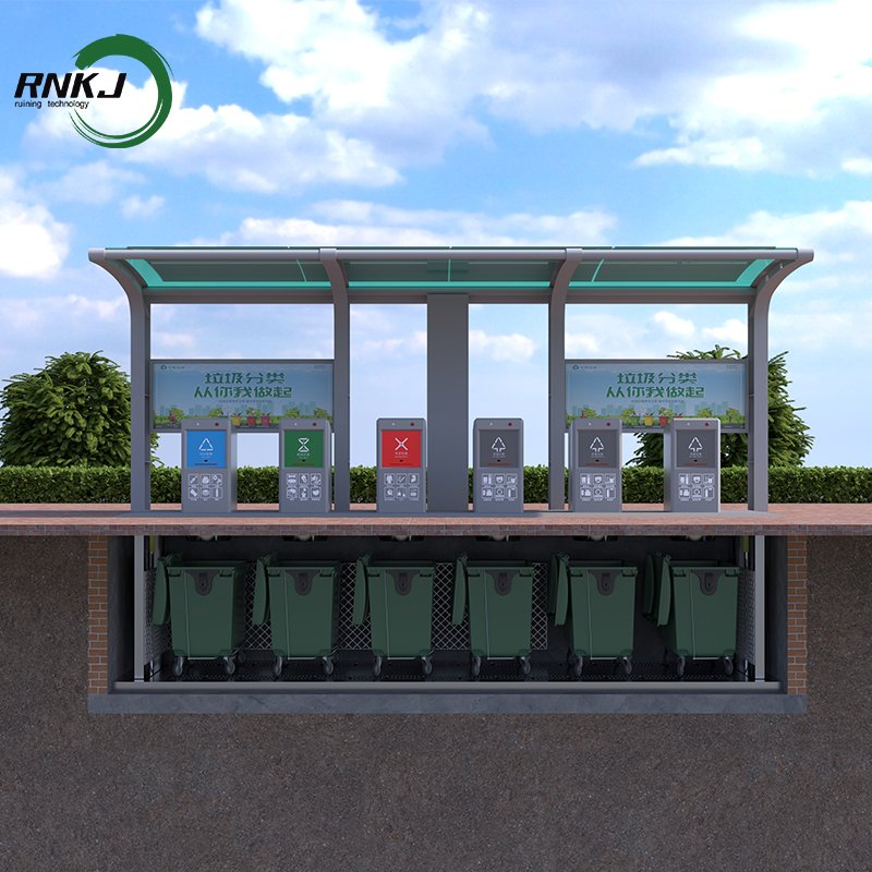 RNKJ custom green bin collections underground waste collection system