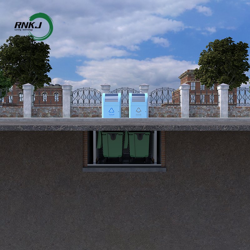 RNKJ custom green bin collections underground waste collection system