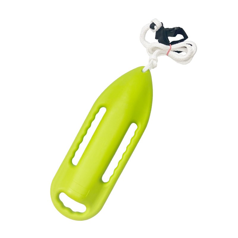 Manufacture HDPE water safety swimming Float safety rescue tube Lifeguard buoy can Torpedo Buoy