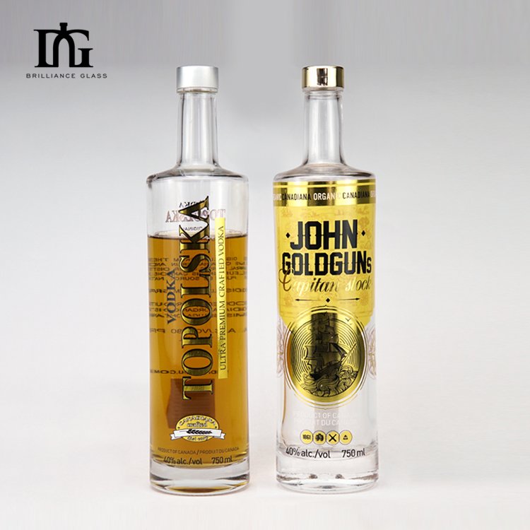 wholesale customized in Stock Free Samples 500ml 750ml Empty Glass Red Wine Bottle Recyclable Clear Wine Bottles