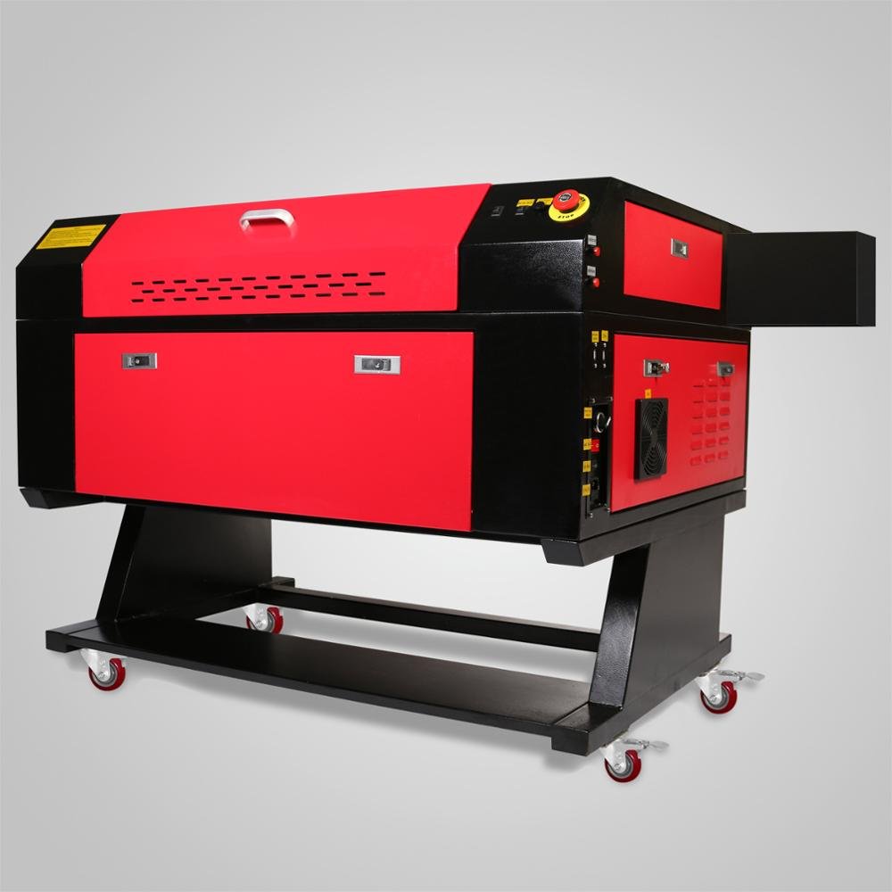 Laser Engraving Machine 80W CO2 Laser Engraver 500 x 700mm Laser Cutting Machine USB Interface CAD and CorelDraw Output Carving
