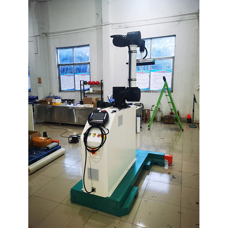 Fully Automatic Labor-saving Cartons Boxes Beverages Mineral Water Stacking Robot Palletizer Robot Intelligent Robot