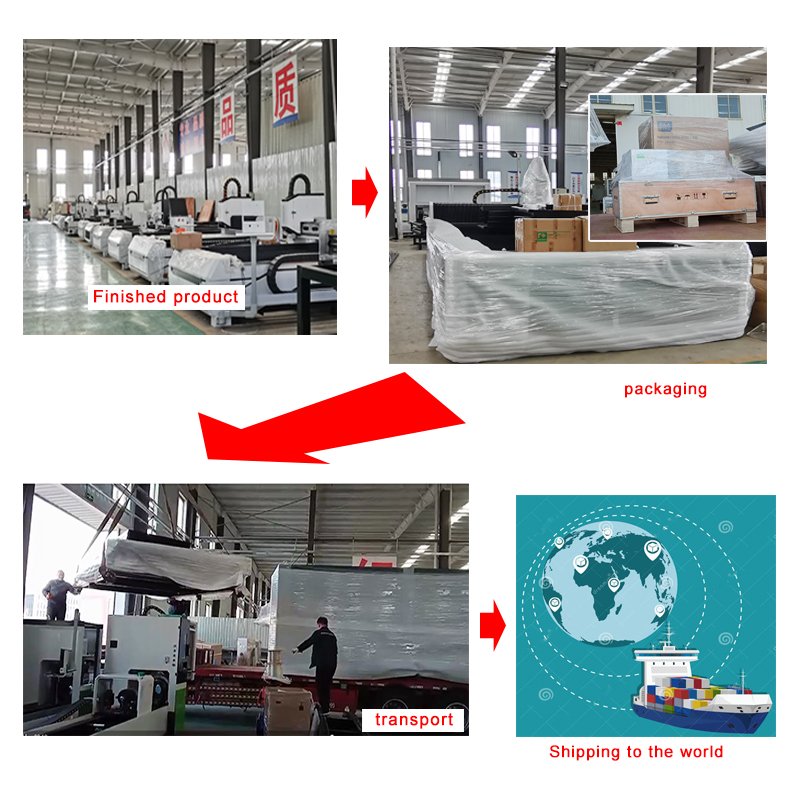 3 Years Warranty Fibre Laser Cutting Machine Cutting Stainless Steel and Brass Good Performance Cast Iron Bed MAX Metal Head Key