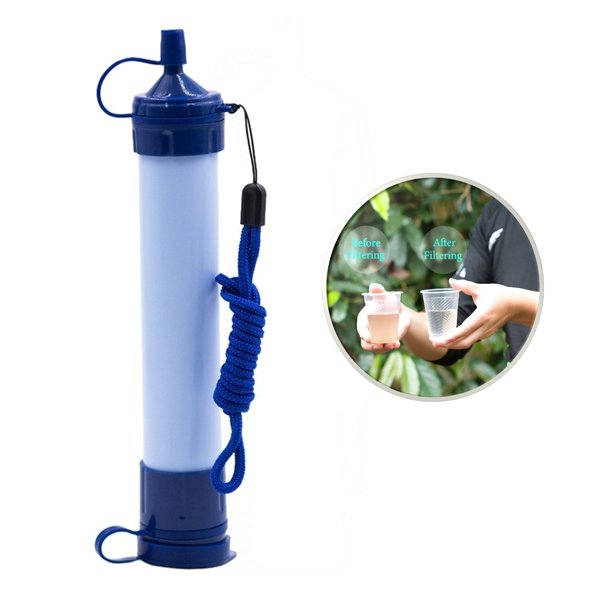Hot Sale Outdoor Camping Survival Water Purifier Outdoor First Aid Equipment Water Filter Eco-friendly Water Filter Straw