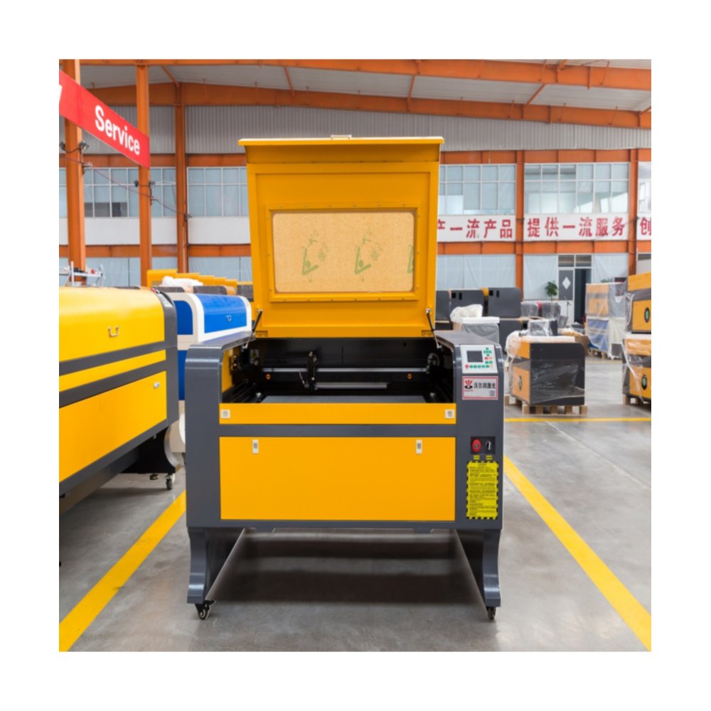 9060 60/80/100W Easy use CNC Laser engraver cutter and Co2 Laser cutting machines manufacturer for wood plywood