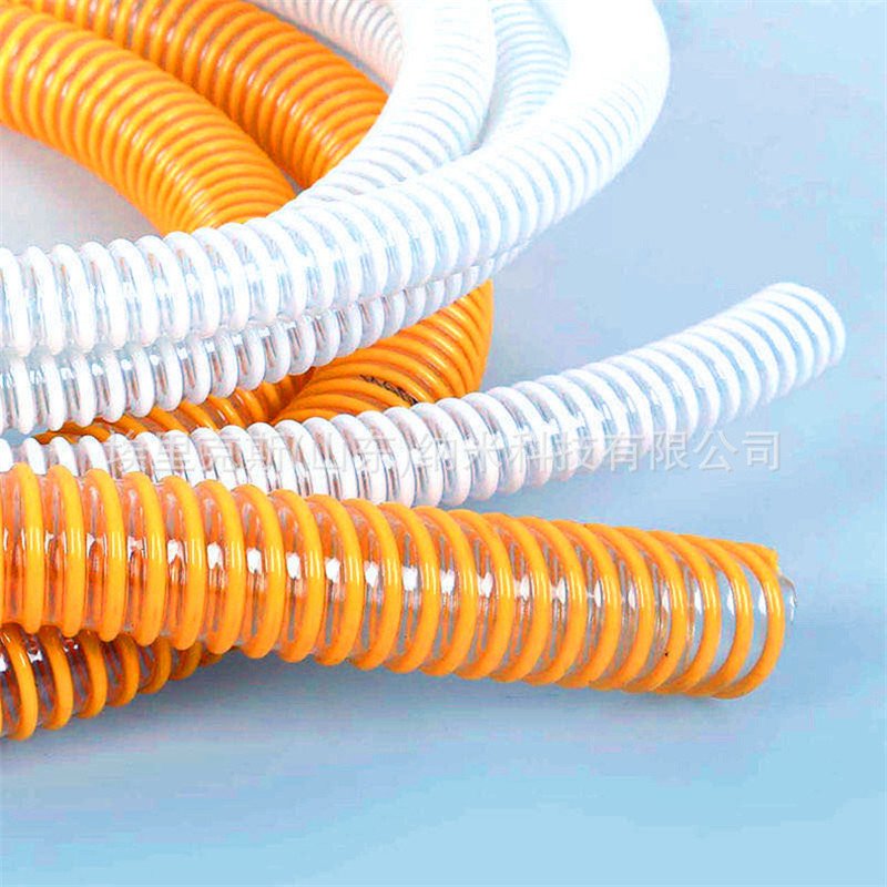 Rewindable PVC Watering Pipe Irrigation Submersible Pump Drainage Suction Flexible Garden Water Hose With Coupling MAchine Line