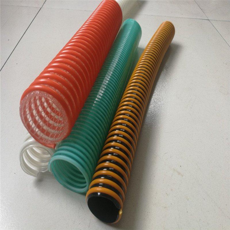 Rewindable PVC Watering Pipe Irrigation Submersible Pump Drainage Suction Flexible Garden Water Hose With Coupling MAchine Line