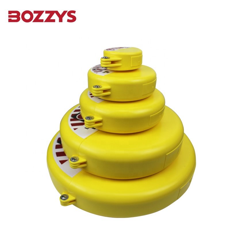 BOZZYS Industrial Safety Rotating Gate Valve Lockout for Handwheel 25mm to 330mm